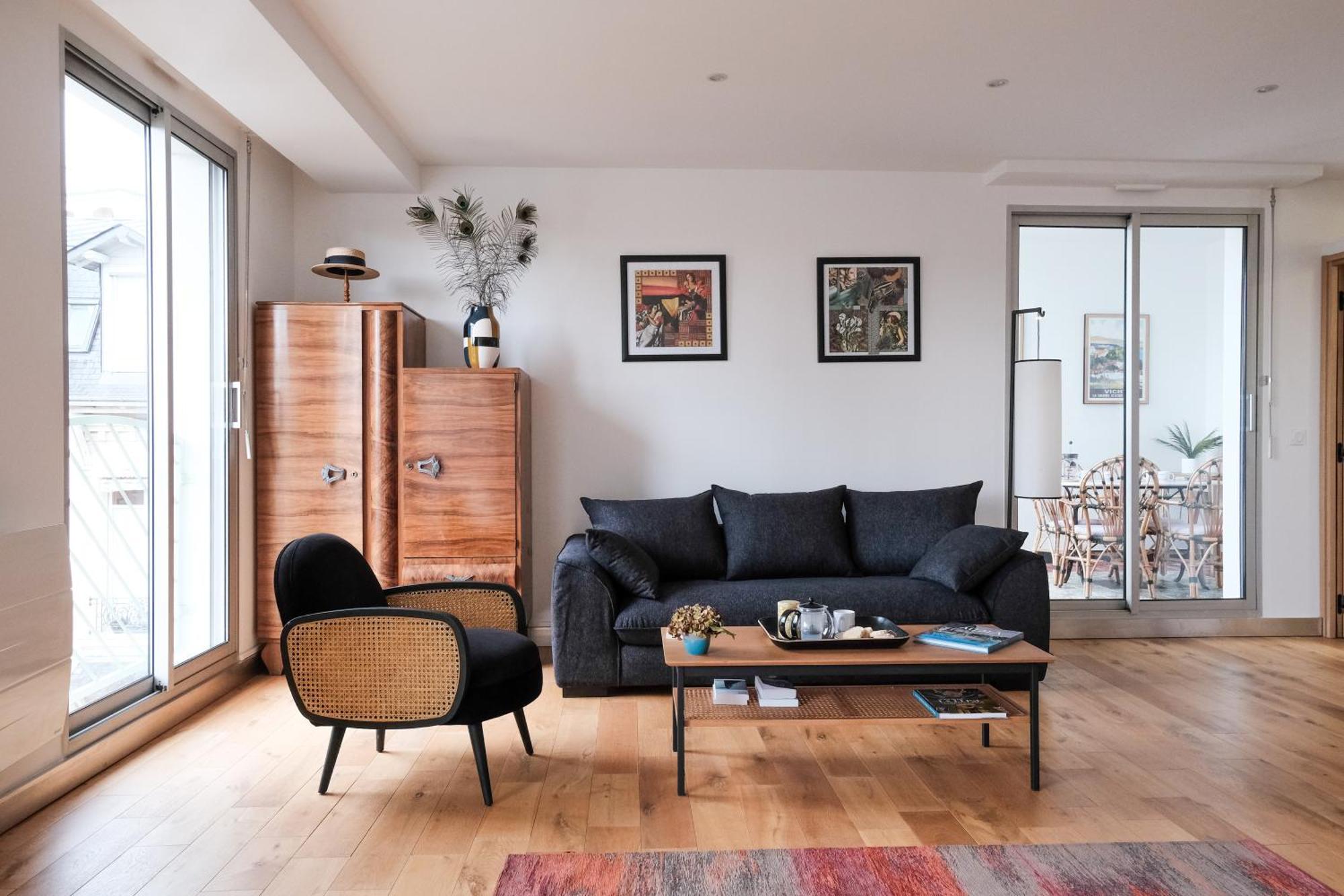 Le Joyau Des Parcs Classe 4 Etoiles Appartement Central Au Calme Avec Terrasse فيشي المظهر الخارجي الصورة